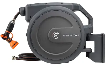 Giraffe Tools Retractable Garden Hose Reel