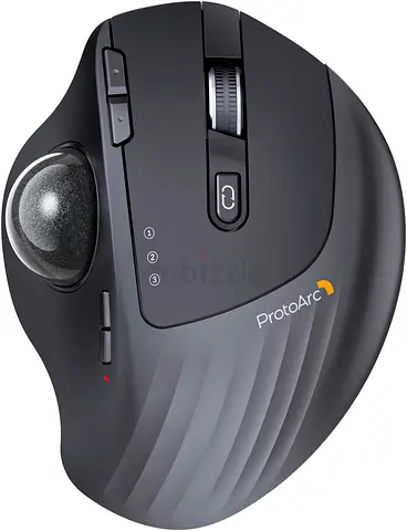 ProtoArc EM01 NL Ergonomic Wireless Trackball Mouse,No Arm Movement Needed ( Fix Price )