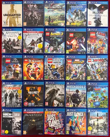 Ps4 games 45 dhs