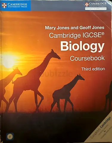 Cambridge IGCSE biology coursebook third edition