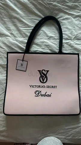 Victoria's Secret Dubai canvas tote bag - lightly used