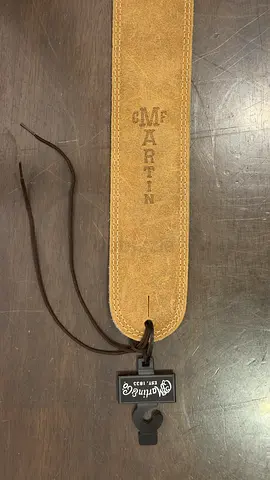 Martin Suede Leather Guitar Strap (New with Tag): 75 AED