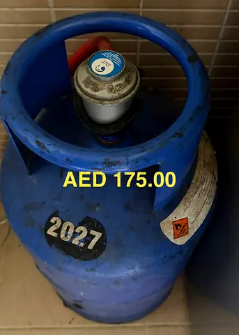 Blue Gas Cylinder - Good Condition