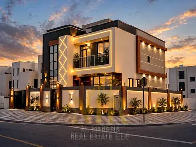 **🏡 فرصة استثمارية وسكنية مميزة | فيلا كورنر فاخرة للبيع من المالك مباشرة في الياسمين - عجمان**  تملّك الآن فيلا حديثة بتصميم عصري وتشطيبات سوبر ديلو