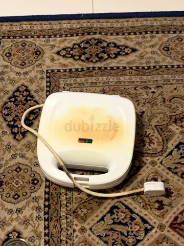 First1 Used White Sandwich Maker / Panini Press - Working Condition