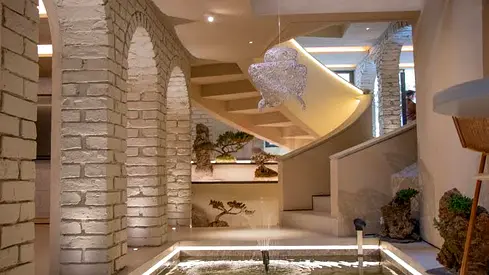 Ameno Modern Townhouse Remodeling & Concealed Italian Lighting Setup