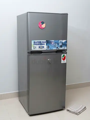 Compact Double Door Refrigerator with Top Freezer – Metallic Grey AED 350 Item Overview Posted on: 1
