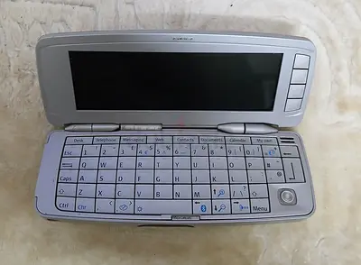 Classic Nokia N-9300 No battery no adapter for personal collection or parts use only