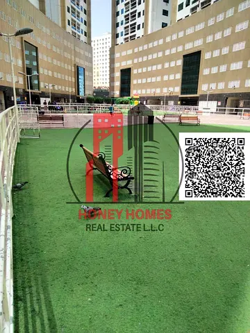 Middle Floor 2BR | Empty | Garden View | Best Price in Ajman Pearl