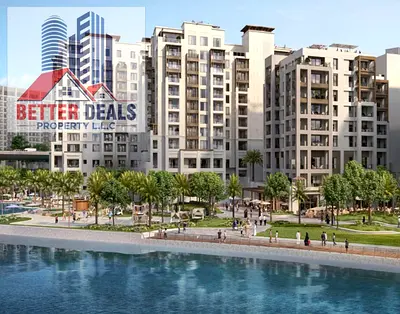 Furnished 1BR | Balcony | Park & Marina Views