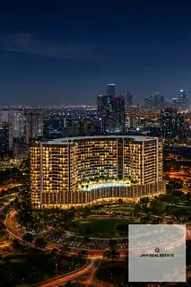 Binghatti Wraith Studio | Furnished | Skyline & Pool View
