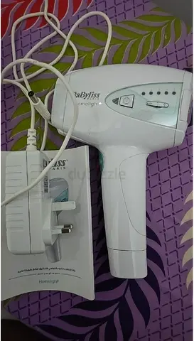 Almost non used ipl device with kit. BaByliss G973PSDE IPL Hair Removal System.