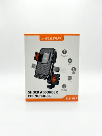 new car phone holder BLBERRI BLB-687 Shock Absorber Phone Holder (Car Mount) - New in Box