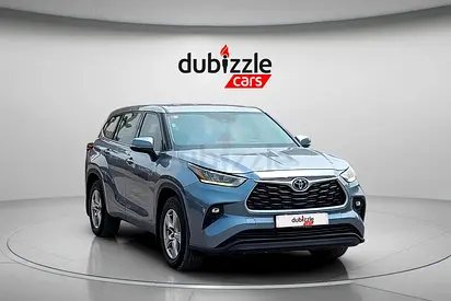 AED 1049/month | 2020 Toyota Highlander  | GCC Specs | Ref#509839