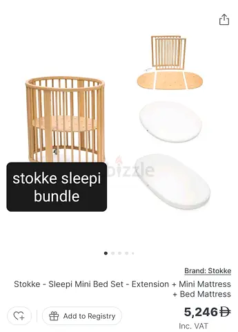 Stokke Sleepi mini / or stokke Sleepi complete set