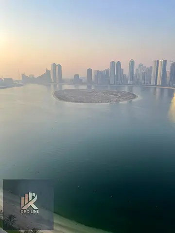 🏡 للإيجار | شقة فاخرة على كورنيش الخان – الشارقة