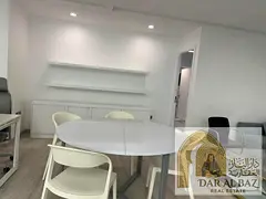 The largest and most beautiful office in Al Qasba, featuring an excellent layout and a reasonable pr