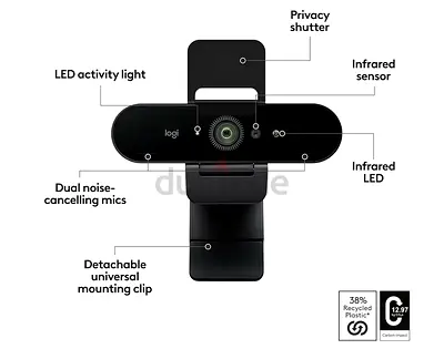 Logitech Brio 4K Webcam - Excellent Condition