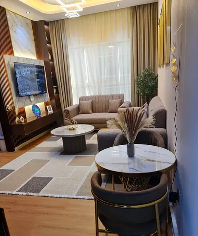 Special Opportunity | Furnished 1-Bedroom with Elegant Décor & Parquet Flooring