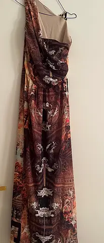 Roberta Biagi Made in Italy One-Shoulder Maxi Dress – Size S