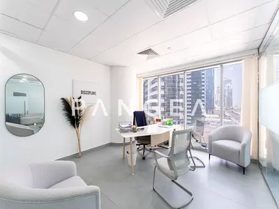 Fully Furnished | Open Working Area | Burj Khalifa View