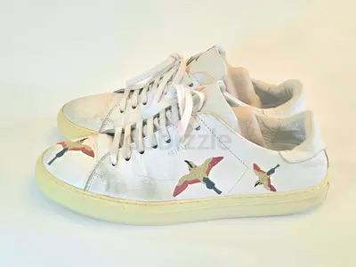 Axel Arigato Clean 90 Bird Sneakers US 10.5 White Men’s 28527 Made in Portugal