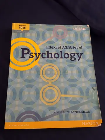 Psychology book edexcel