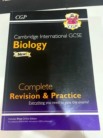 Cambridge International GCSE Biology & Chemistry Complete Revision & Practice (CCP)