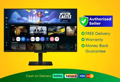 Samsung 27 inch M5 Full HD Smart Monitor - 60Hz, | Brand New | Warranty | FREE Delivery