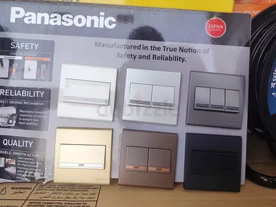 Panasonic Wall Light Switches Display - Assorted Models (New)