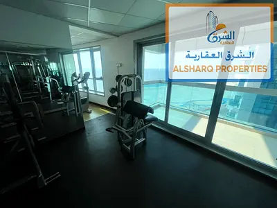 غرفة وصالة بأبراج الكورنيش، بلكونة وجيم ومسبح وموقف خاص بـ38 ألف.