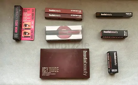 Huda Beauty Makeup Bundle – 8 Items | Brand New