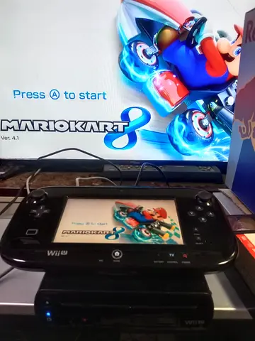 Nintendo Wii U with 30 games loaded