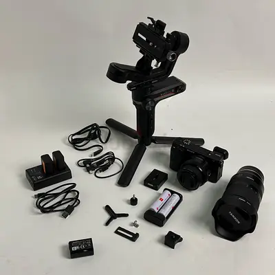 Sony a6400 + Tamron 17-70mm F2.8 + Zhiyun Weebill S – Complete Camera Kit