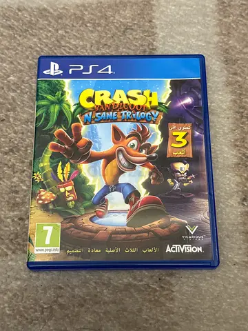 Crash Bandicoot N. Sane Trilogy (PS4) - Good Condition
