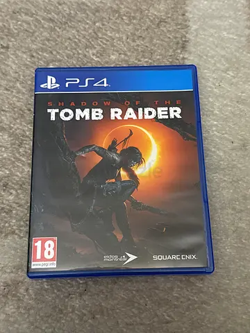 Shadow of the Tomb Raider (PS4) - Disc and Case