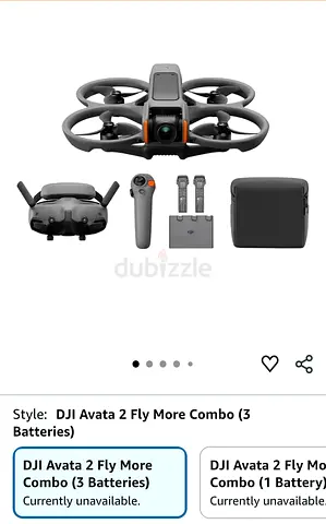DJI Avata 2 fly more combo pack