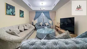 Sharjah Al Khan, two rooms, a hall, a kitchen, two bathrooms, fully furnished, very large area,
