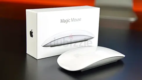 Apple Magic Mouse (White) with Original Box - Excellent Condition
