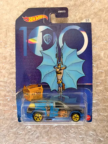 Brand New Hot Wheels Collector Edition Warner Bros. 100th Anniversary Batman Batmobile Scale 1:64.