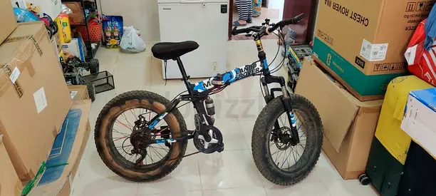 Kids' fat-tire bicycle — used, good condition