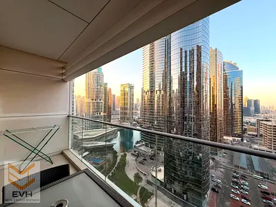 شقة مفروشة بغرفتي نوم | إطلالات على المارينا والأفق | برج بونينغتون JLT