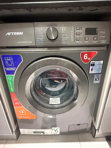 6kg Afton Front Load Washing Machine - Good Working Condition