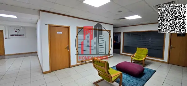 FURNISHED OFFICE IS AVAILABLE WITH ELECTRICITY AND WIFI IN AJMAN INDUSTRIAL AREA 2