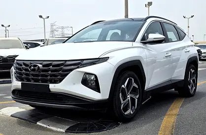 Hyundai Tucson 1.6T A/T FWD SUV White Color 2024 Model