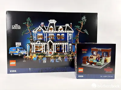 LEGO Icons The Creel House (75810) + Stranger Things gift - Complete new sealed in Box