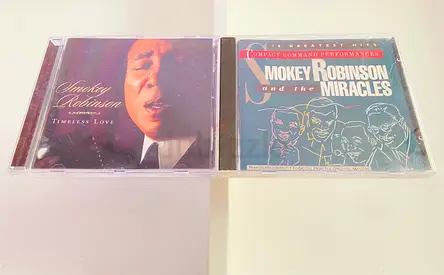 2 Smokey Robinson Music CD’s
