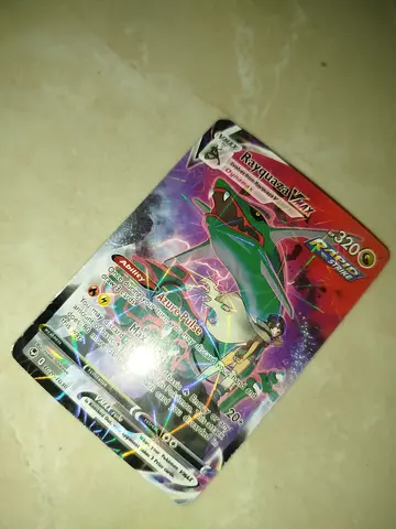 Pokemon card Rayquaza VMAX 320hp