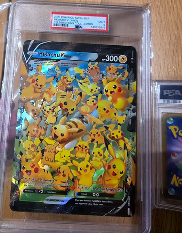 PSA 9 JUMBO 2021 Pokémon SS8P Pikachu VMAX Full Art Pokemon
