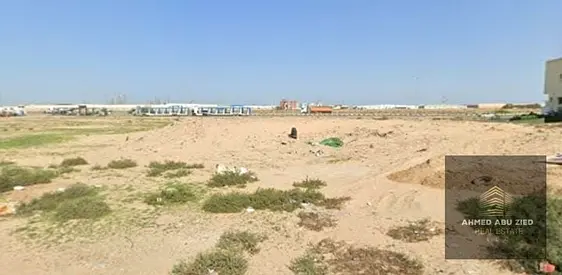 Residential investment plot for sale in Al Jurf Industrial 2, Ajman, 6,706 sq. ft., G+2 permit, freehold ownership, asking price AED 850,000.